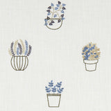CLARKE AND CLARKE - HIDCOTE- DENIM - Fabric by the Yard