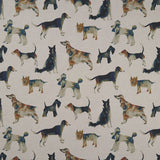 CLARKE AND CLARKE - WALKIES- LINEN - Fabric by the Yard