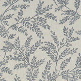 CLARKE AND CLARKE - FERNDOWN- DENIM - Fabric by the Yard