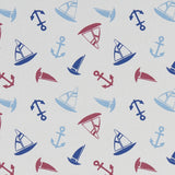 CLARKE AND CLARKE - AHOY- MARINE - Fabric by the Yard
