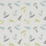 CLARKE AND CLARKE - AHOY- MINERAL - Fabric by the Yard