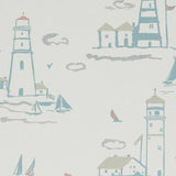 CLARKE AND CLARKE - LOWESTOFT- PASTEL - Fabric by the Yard