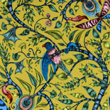 CLARKE AND CLARKE - ROUSSEAU VELVET- LIME - Fabric by the Yard