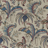 CLARKE AND CLARKE - OPHELIA- DENIM - Fabric by the Yard