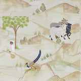 CLARKE AND CLARKE - SAHARA- DENIM - Fabric by the Yard