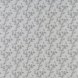CLARKE AND CLARKE - BLOSSOM- CHARCOAL - Fabric by the Yard