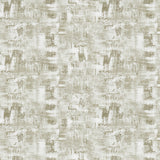 CLARKE AND CLARKE - TESSELLATI- NATURAL/GILVER - Fabric by the Yard