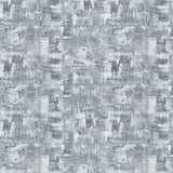 CLARKE AND CLARKE - TESSELLATI- SILVER - Fabric by the Yard