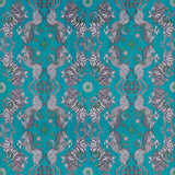 CLARKE AND CLARKE - CASPIAN VELVET- TEAL - Fabric by the Yard