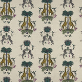 CLARKE AND CLARKE - CREATURA LINEN- YELLOW - Fabric by the Yard
