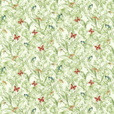 CLARKE AND CLARKE - ACADIA- OLIVE/SPICE - Fabric by the Yard