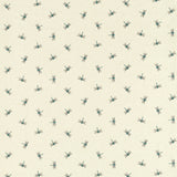 CLARKE AND CLARKE - DAMSEL- TEAL - Fabric by the Yard