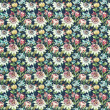 CLARKE AND CLARKE - PARADISE- MIDNIGHT VELVET - Fabric by the Yard