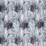 CLARKE AND CLARKE - TESSUTO- MIDNIGHT/SILVER - Fabric by the Yard