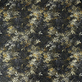 CLARKE AND CLARKE - CONGO- NOIR VELVET - Fabric by the Yard