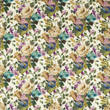 CLARKE AND CLARKE - BLOOM- AMETHYST - Fabric by the Yard