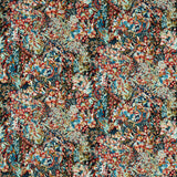 CLARKE AND CLARKE - AUBREY VELVET- MIDNIGHT/SPICE - Fabric by the Yard