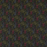 CLARKE AND CLARKE - ELMSDALE JACQUARD- NOIR - Fabric by the Yard