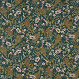 CLARKE AND CLARKE - HAZELBURY LINEN- FOREST - Fabric by the Yard