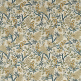 CLARKE AND CLARKE - HAZELBURY LINEN- OCHRE - Fabric by the Yard