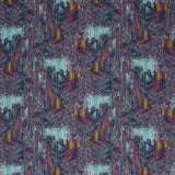 CLARKE AND CLARKE - HILLCREST VELVET- MULTI - Fabric by the Yard
