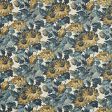 CLARKE AND CLARKE - SUNFOREST- DENIM LINEN - Fabric by the Yard