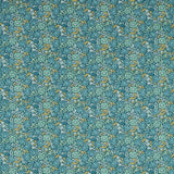 CLARKE AND CLARKE - MALLOW- TEAL - Fabric by the Yard