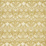 CLARKE AND CLARKE - STRAWBERRY THIEF JACQUARD- CHARTREUSE - Fabric by the Yard