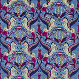 CLARKE AND CLARKE - ODYSSEY MYTHOS VELVET- PERIWINKLE - Fabric by the Yard