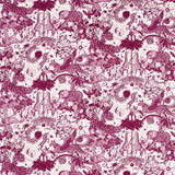 CLARKE AND CLARKE - PARADISE LOST- PINK - Fabric by the Yard