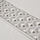 FANNY EMB TAPE - NICKEL - Mag Fabrics - Trim By The Yard