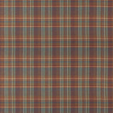 MULBERRY - LINDISFARNE PLAID- RED/TEAL - Fabric by the Yard