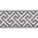 MELROSE EMB TAPE - GRAY - Mag Fabrics - Trim By The Yard