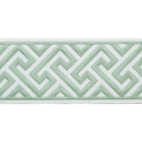 MELROSE EMB TAPE - SPEARMINT - Mag Fabrics - Trim By The Yard