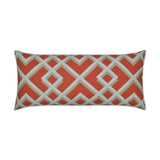 Outdoor Pergola Lumbar Pillow - Coral - DV Kap