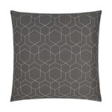 Outdoor Hex Quilt Pillow - Grey - DV Kap