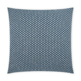 Outdoor Dot Dash Pillow - Blue - DV Kap
