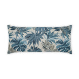 Outdoor Rain Forest Lumbar Pillow - Blue - DV Kap