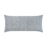 Outdoor Heart Stone Lumbar Pillow - Blue - DV Kap