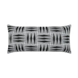 Outdoor Kizomba Lumbar Pillow - Ebony - DV Kap