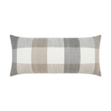 Outdoor Farmhouse Lumbar Pillow - Natural - DV Kap