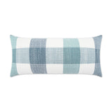 Outdoor Farmhouse Lumbar Pillow - Spa - DV Kap