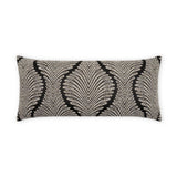 Outdoor Palmyra Lumbar Pillow - Black - DV Kap