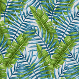 OD-LEAVES - AQUA - Mag Fabrics - Fabric By The Yard