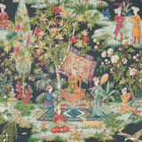 BRUNSCHWIG & FILS - LODI GARDEN- ONYX - Wallcovering by the Roll