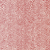 BRUNSCHWIG & FILS - PETIT LEOPARD- ROUGE - Wallcovering by the Yard