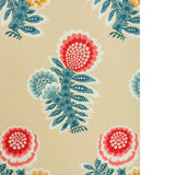 BRUNSCHWIG & FILS - KUMALY- RED/BLUE - Wallcovering by the Roll