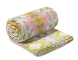 Laura Park Flannel Blankets - White Lotus