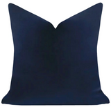 Laura Park Velvet Pillows - 22" x 22" - Cobalt