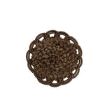 BRUNSCHWIG & FILS - COEUR ROSETTE- TOBACCO - Fabric by the Piece